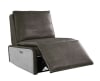 Metier Power Motion Recliner in Gray Top Grain Leather & Aluminum Finish by Acme - 59940 - Image 5 of 0