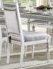 Maverick 7 Piece Dining Room Set in Fabric & Platinum Finish by Acme - 61800 - Image 5 of 0