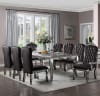 Leonora 7 Piece Dining Room Set in Vintage Platinum Finish by Acme - 63140 - Image 1 of 0