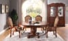 Chateau De Ville 5 Piece Round Table Dining Room Set in Cherry Finish by Acme - 64170 - Image 1 of 0