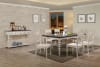 Coyana 7 Piece Dining Room Set in Antique White & Gray Finish by Acme - 66110 - Image 2 of 0