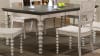 Coyana 7 Piece Dining Room Set in Antique White & Gray Finish by Acme - 66110 - Image 3 of 0