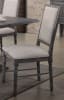 Leventis 7 Piece Dining Room Set in Weathered Gray Finish by Acme - 66180 - Image 3 of 0