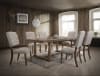 Bernard 7 Piece Dining Room Set in Weathered Oak Finish by Acme - 66185 - Image 1 of 0