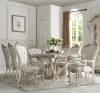 Gorsedd 7 Piece Dining Room Set in Antique White Finish by Acme - 67440 - Image 1 of 0