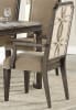 Peregrine 7 Piece Dining Room Set in Fabric & Walnut Finish by Acme - 67990 - Image 4 of 0