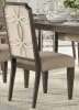Peregrine 7 Piece Dining Room Set in Fabric & Walnut Finish by Acme - 67990 - Image 5 of 0