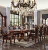 Picardy 7 Piece Dining Room Set in PU & Cherry Oak Finish by Acme - 68220 - Image 1 of 0