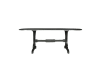 House Beatrice 7 Piece Dining Room Set in Two Tone Gray Fabric, Light Gray & Charcoal Finish by Acme - 68810 - Image 2 of 0
