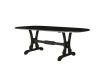 House Beatrice 7 Piece Dining Room Set in Two Tone Gray Fabric, Light Gray & Charcoal Finish by Acme - 68810 - Image 3 of 0