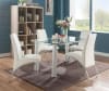 Gordie 5 Piece Dining Room Set in White Finish by Acme - 70260-71107 - Image 1 of 0
