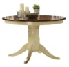 Dylan 5 Piece Round Table Dining Room Set in Buttermilk & Oak Finish by Acme - 70330 - Image 2 of 0