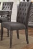 Godeleine 7 Piece Dining Room Set in Weathered Gray Oak Finish by Acme - 70415 - Image 4 of 0