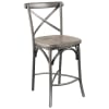 Kaelyn II 5 Piece Counter Height Dining Set in Gray Oak & Sandy Gray Finish by Acme - 70465 - Image 5 of 0