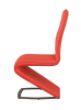 Hassel 5 Piece Dining Room Set with Red Chairs by Acme - 70600-70602 - Image 5 of 0