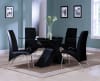 Pervis 5 Piece Dining Room Set in Black Finish by Acme - 71110 - Image 1 of 0