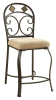Kiele 5 Piece Counter Height Dining Set in Oak & Antique Black Finish by Acme - 71155-71158 - Image 4 of 0
