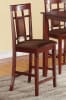 Sonata 5 Piece Counter Height Dining Set in Cherry Finish by Acme - 71200 - Image 3 of 0