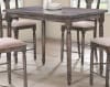 Wallace 5 Piece Counter Height Dining Set in Weathered Gray Finish by Acme - 71475 - Image 2 of 0