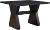 Effie 7 Piece Counter Height Dining Set with Gray Chairs in Walnut Finish by Acme - 71520-71528 - Image 2 of 0