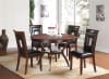 Oswell 5 Piece Round Table Dining Room Set in Cherry Finish by Acme - 71597 - Image 1 of 0