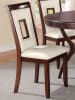Oswell 5 Piece Round Table Dining Room Set in Cherry Finish by Acme - 71604 - Image 3 of 0