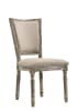 Gabrian 5 Piece Round Table Dining Room Set in Reclaimed Gray Finish by Acme - 71725 - Image 4 of 0