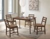Gervais 5 Piece Dining Room Set in Walnut Finish by Acme - 71820 - Image 1 of 0