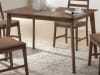 Gervais 5 Piece Dining Room Set in Walnut Finish by Acme - 71820 - Image 2 of 0
