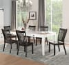 Renske 7 Piece Dining Room Set in Antique White Finish by Acme - 71850 - Image 1 of 0