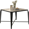 Oldlake 5 Piece Dining Room Set in Antique Light Oak & Black Finish by Acme - 71920 - Image 2 of 0