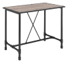 3 Piece Caitlin Bar Table Set in Rustic Oak & Black Finish by Acme - 72030 - Image 2 of 0
