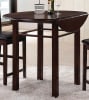 Artie 3 Piece Round Table Counter Height Dining Set in Espresso Finish by Acme - 72060 - Image 2 of 0