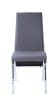 Noland 7 Piece Dining Room Set in Gray High Gloss & Clear Glass Finish by Acme - 72190 - Image 4 of 0
