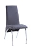 Noland 7 Piece Dining Room Set in Gray High Gloss & Clear Glass Finish by Acme - 72190 - Image 5 of 0