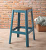 5 Piece Jacotte Bar Table Set with Frosted Teal Bar Stool by Acme - 72330-72333 - Image 4 of 0