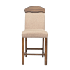 Maurice 5 Piece Counter Height Dining Set in Linen & Oak Finish by Acme - 72460 - Image 5 of 0