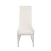 Gianna 7 Piece Dining Room Set with White PU Chairs by Acme - 72470-72473 - Image 5 of 0