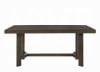 Farren 7 Piece Dining Room Set in Fabric and Weathered Oak Finish by Acme - 77170 - Image 4 of 0
