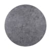 Ansonia 5 Piece Round Table Dining Room Set in Gray PU & Faux Concrete Finish by Acme - 77830 - Image 3 of 0