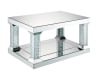 Nysa 3 Piece Occasional Table Set in Mirrored & Faux Crystals Finish by Acme - 80285-S - Image 3 of 0