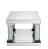 Nysa 3 Piece Occasional Table Set in Mirrored & Faux Crystals Finish by Acme - 80285-S - Image 5 of 0