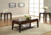 Docila 3 Piece Occasional Table Set in Walnut Finish by Acme - 80660-S - Image 2 of 0