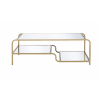 Astrid 3 Piece Occasional Table Set in Gold & Mirror Finish by Acme - 81090-S - Image 5 of 0
