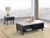 Magna 3 Piece Occasional Table Set in Faux Concrete & Black Finish by Acme - 81095-S - Image 1 of 0