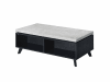 Magna 3 Piece Occasional Table Set in Faux Concrete & Black Finish by Acme - 81095-S - Image 2 of 0