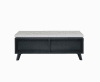 Magna 3 Piece Occasional Table Set in Faux Concrete & Black Finish by Acme - 81095-S - Image 3 of 0