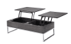 Iban 3 Piece Occasional Table Set in Gray Oak & Chrome Finish by Acme - 81170-S - Image 3 of 0