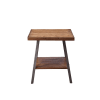 Ikram 3 Piece Occasional Table Set in Weathered Oak & Sandy Black Finish by Acme - 81175-S - Image 5 of 0