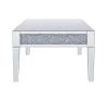 Noralie 3 Piece Occasional Table Set in Mirrored & Faux Diamonds Finish by Acme - 81415-S - Image 4 of 0